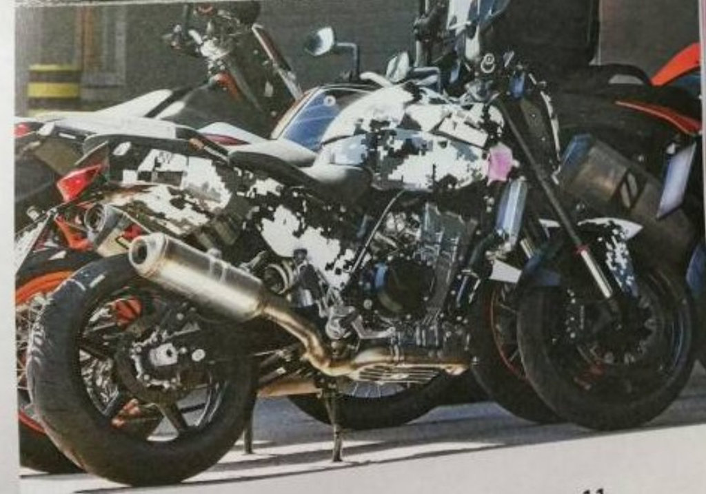 KTM Duke 800 Spied Testing