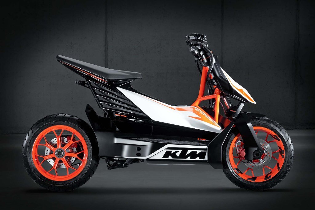 KTM E-Speed Electric Scooter Side