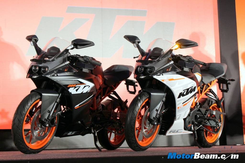 KTM RC 200 Launch India