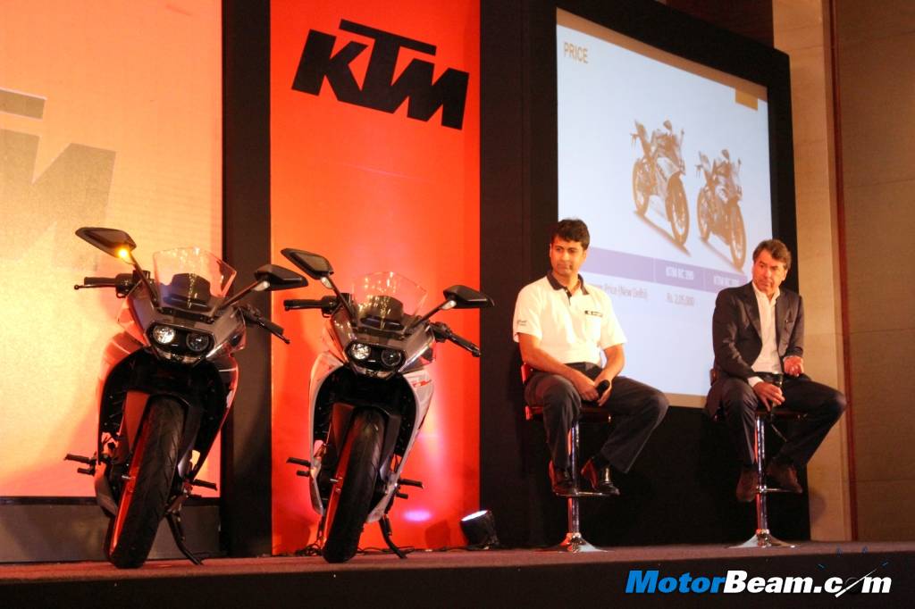 KTM RC 200 Price India