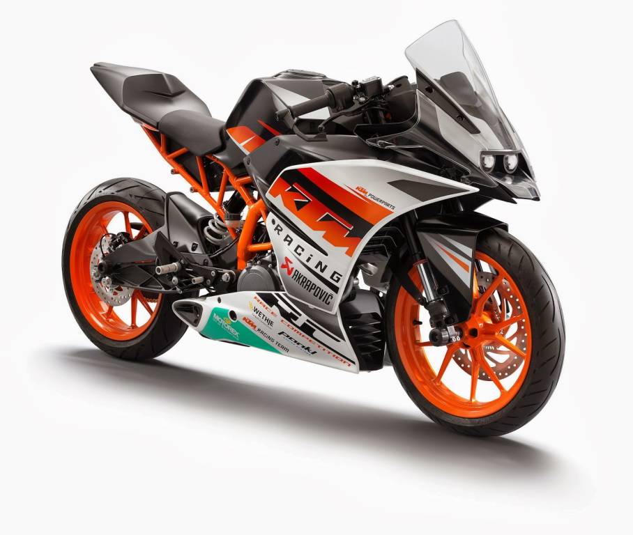 KTM RC 125 RC 390 Unveiled In Pictures