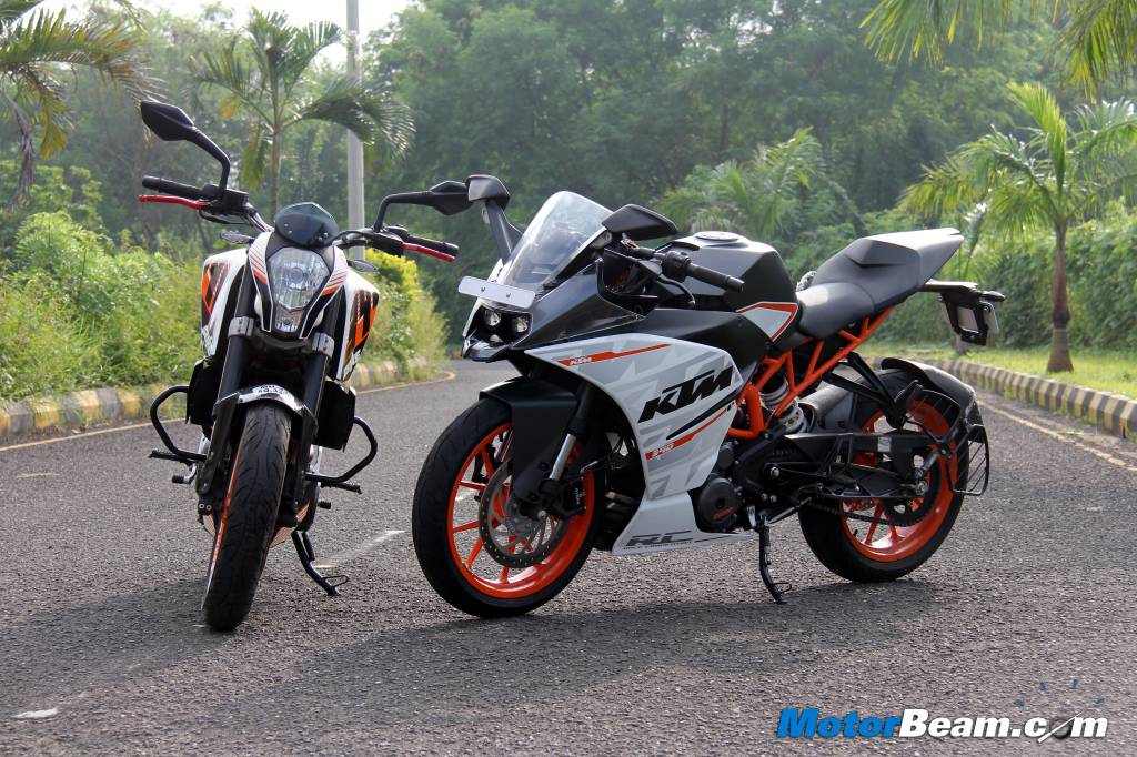 KTM RC 390 vs Duke 390 Test Ride Review