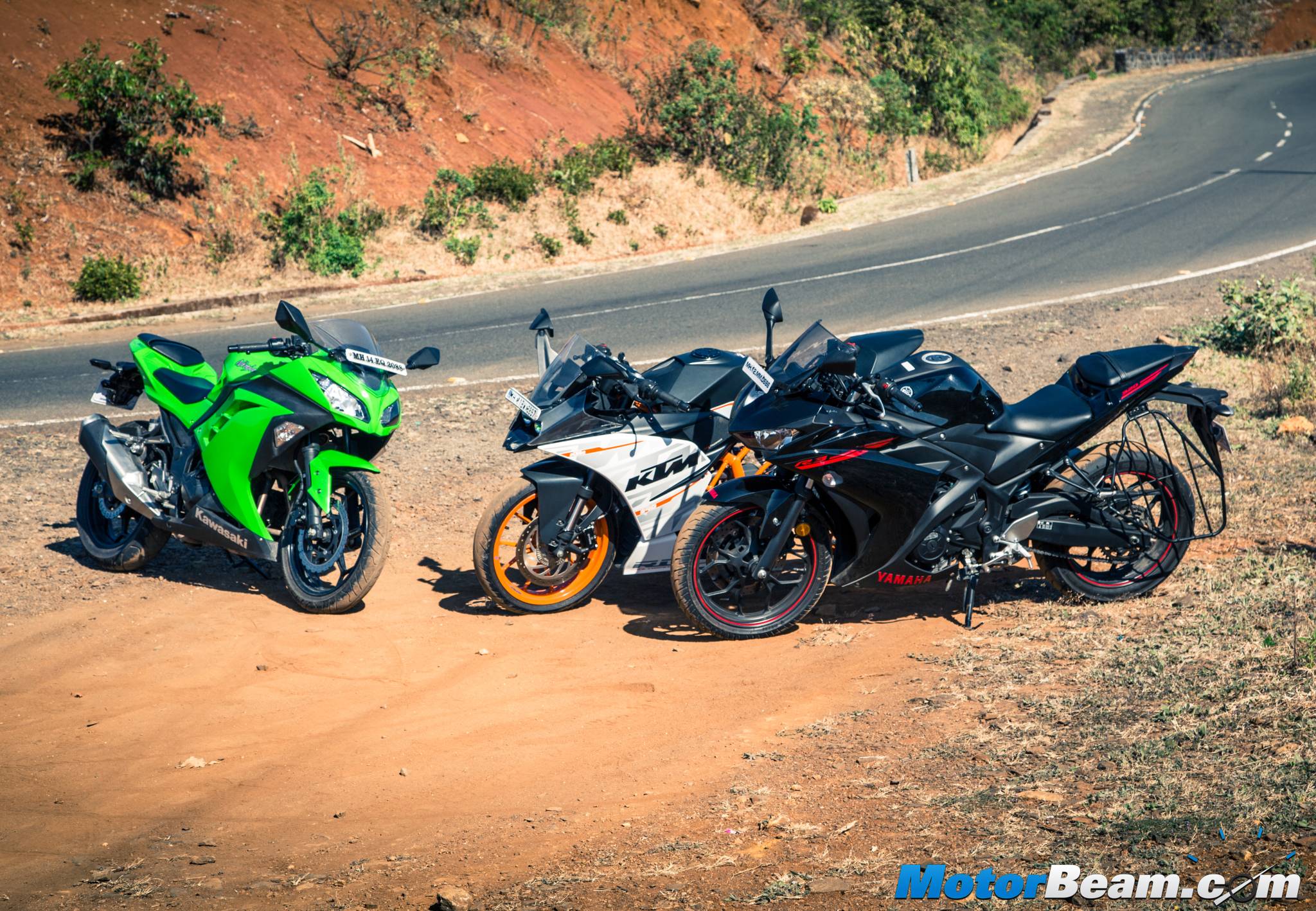 KTM RC 390 vs Yamaha R3 vs Kawasaki Ninja 300