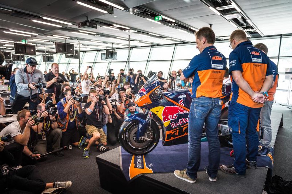 KTM RC16 MotoGP Launch