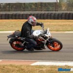 KTM Track Day Cornering