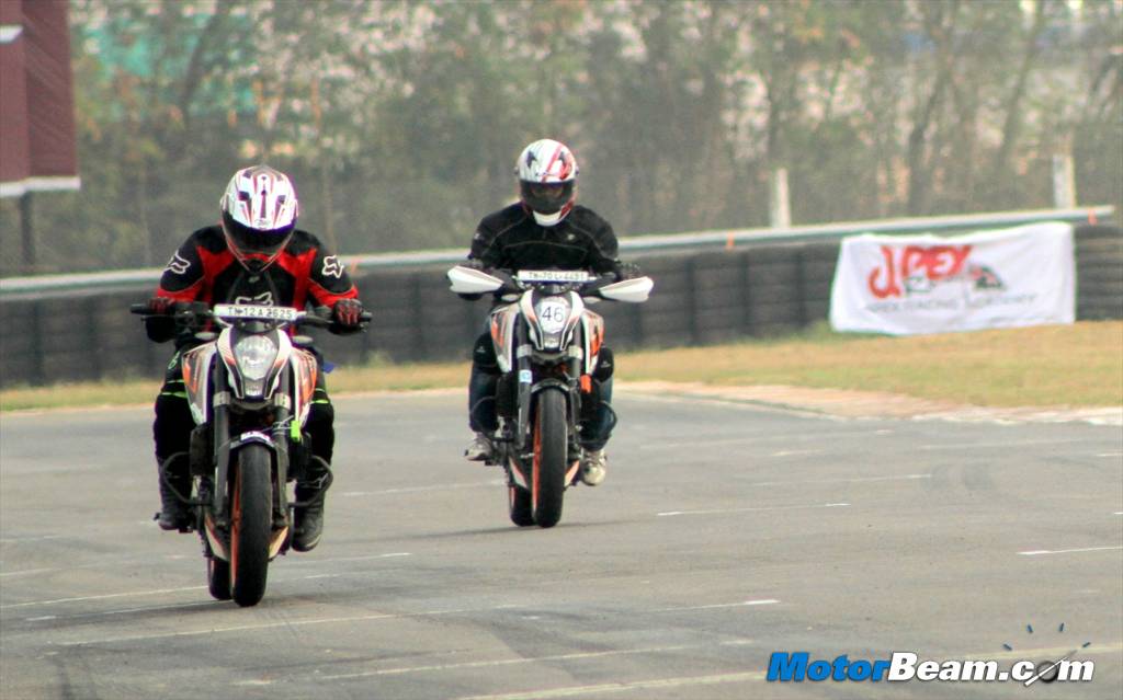 KTM Track Day India