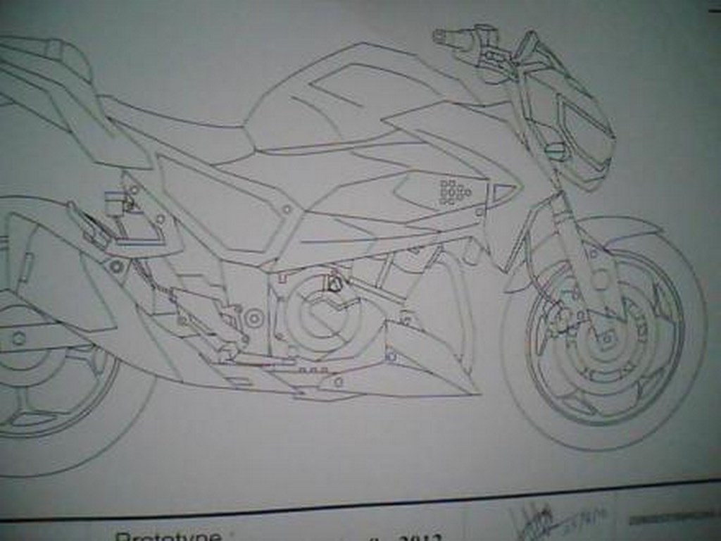 Kawasaki ER250C Sketch