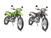 Kawasaki KLX230 front