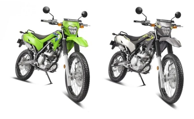 Kawasaki KLX230 front