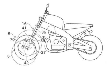 Kawasaki Leaning Trike Patent