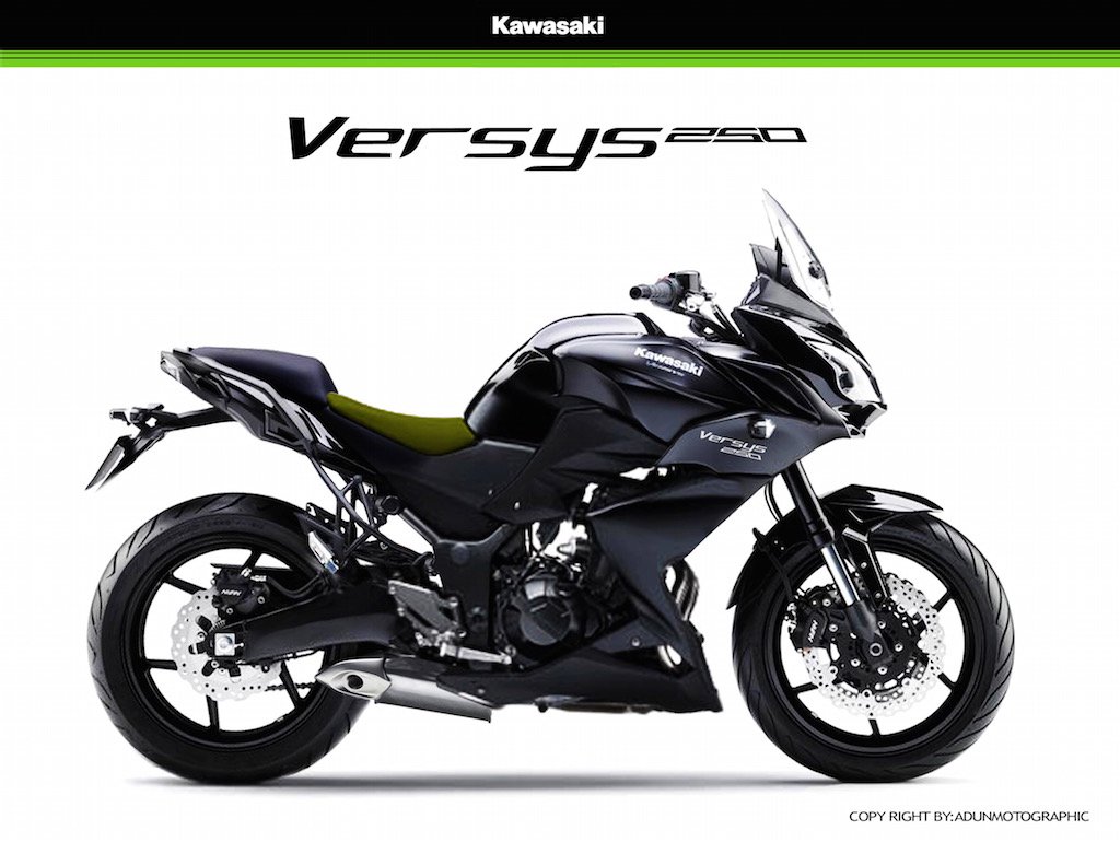 Kawasaki Versys 250 Rendering
