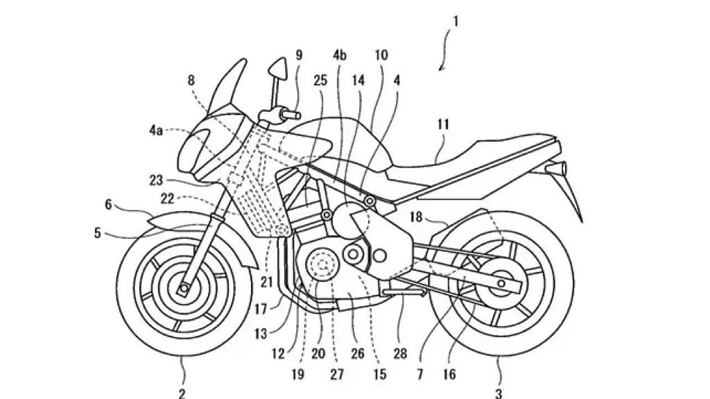 Kawasaki Versys Hybrid Patent