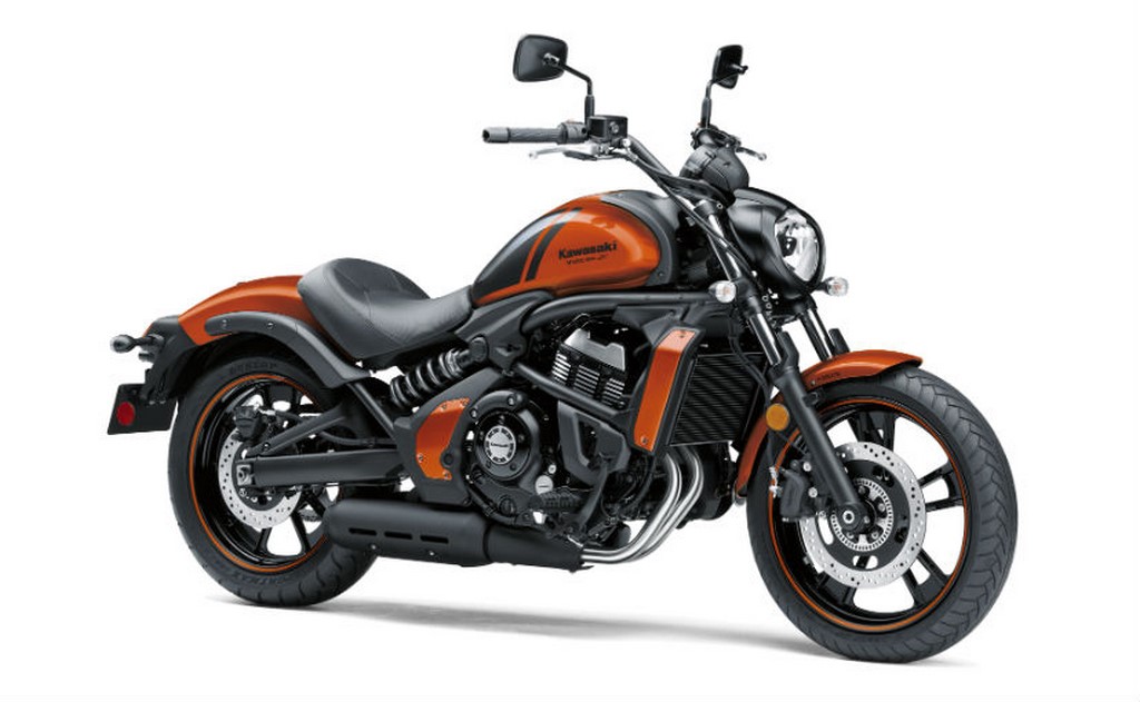 Kawasaki Vulcan S Pearl Lava Orange Front