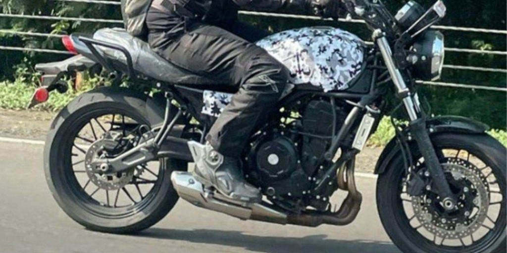 Kawasaki Z650RS Spied