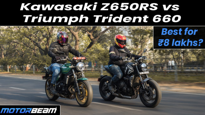 Kawasaki Z650RS vs Triumph Trident 660 Comparison Video