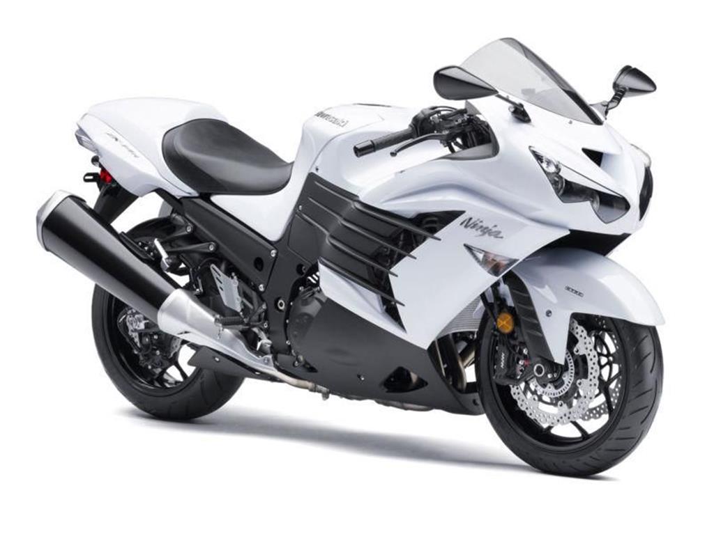 Kawasaki ZX-14R White India