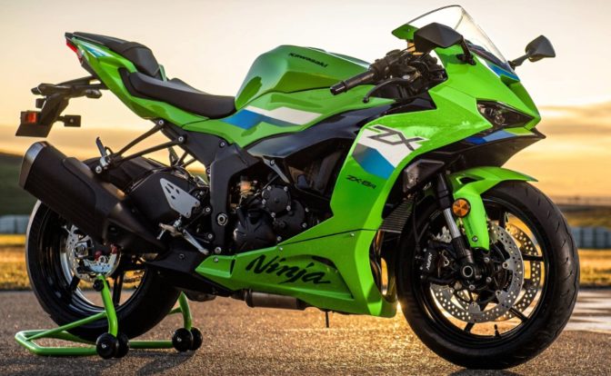 Kawasaki ZX-6R front