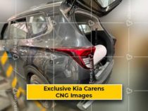 Kia Carens CNG Spied