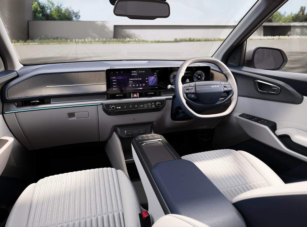 Kia Carens Clavis EV interior