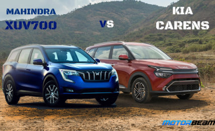 Kia Carens vs Mahindra XUV700