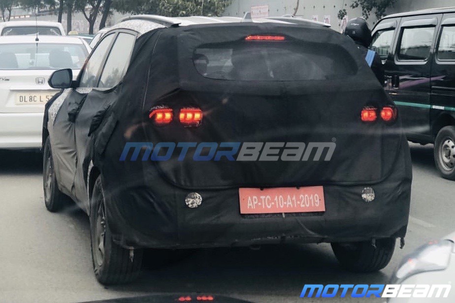 Kia QYI Spied Rear