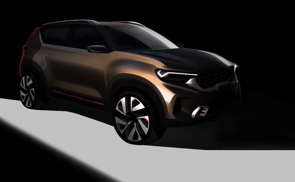 Kia QYi Sketch Front