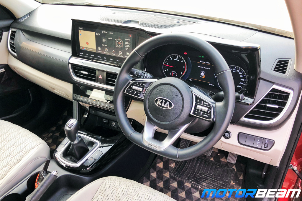 Kia Seltos Dashboard
