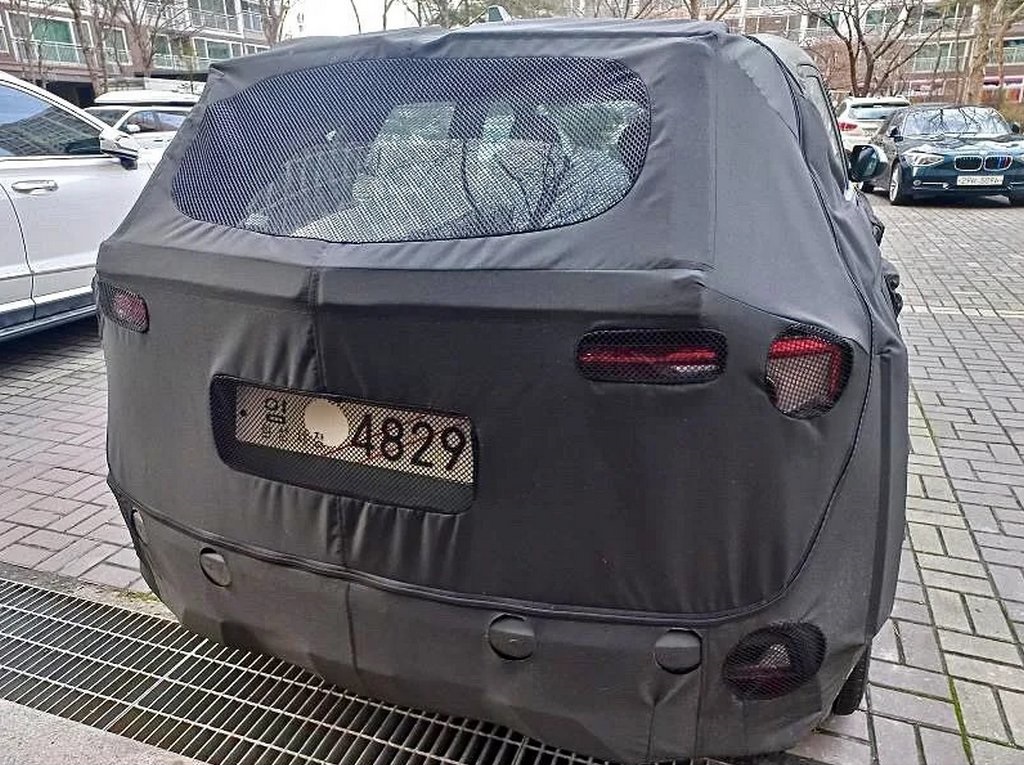 Kia Seltos Facelift Spotted Rear