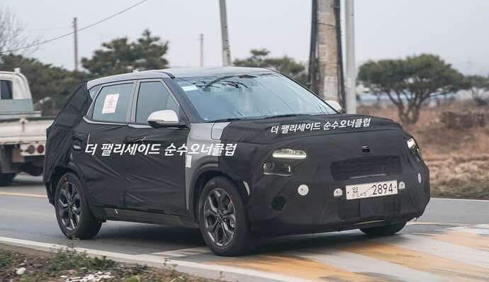 Kia Seltos Facelift Spotted Spied