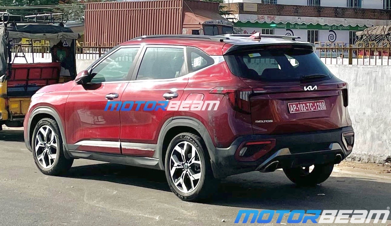 Kia Seltos GT Facelift Spied