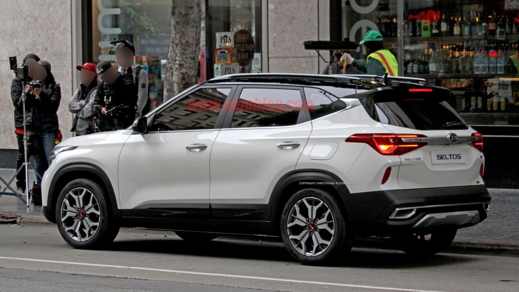 Kia Seltos Spied Side
