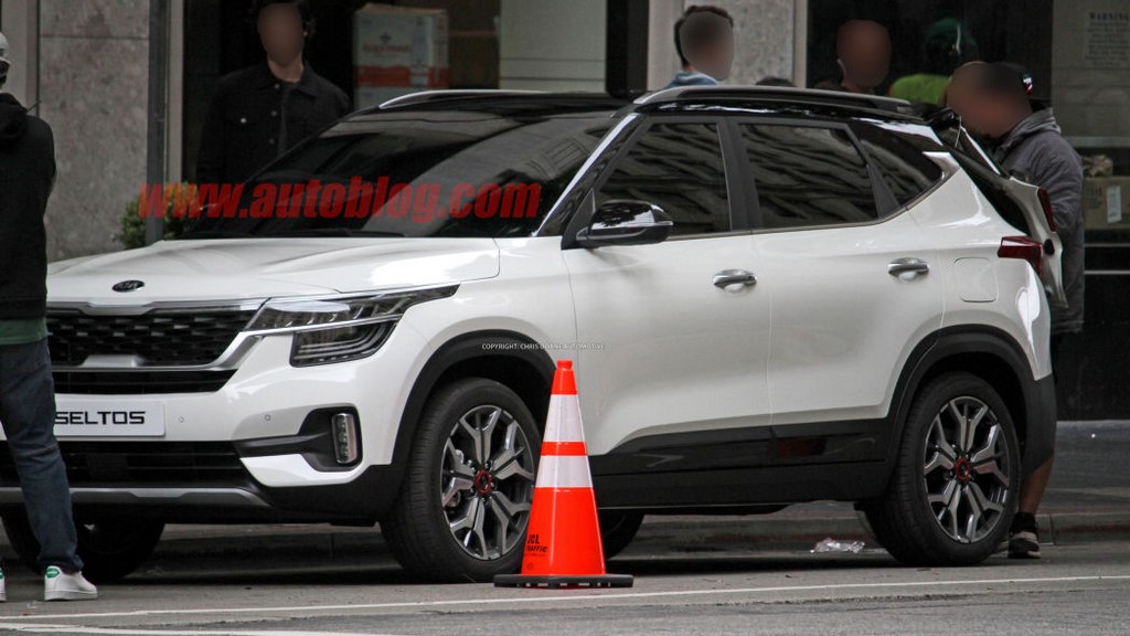 Kia Seltos Spied Undisguised