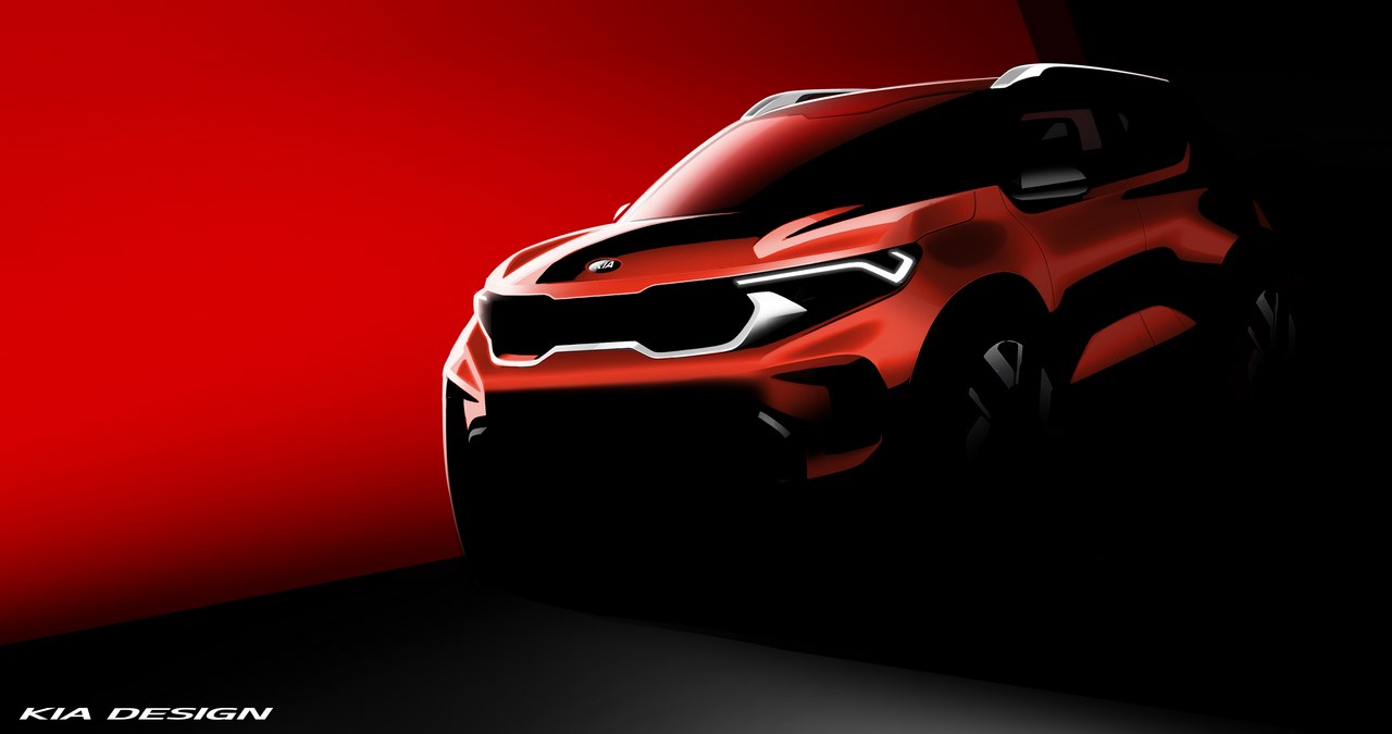 Kia Sonet Official Rendering