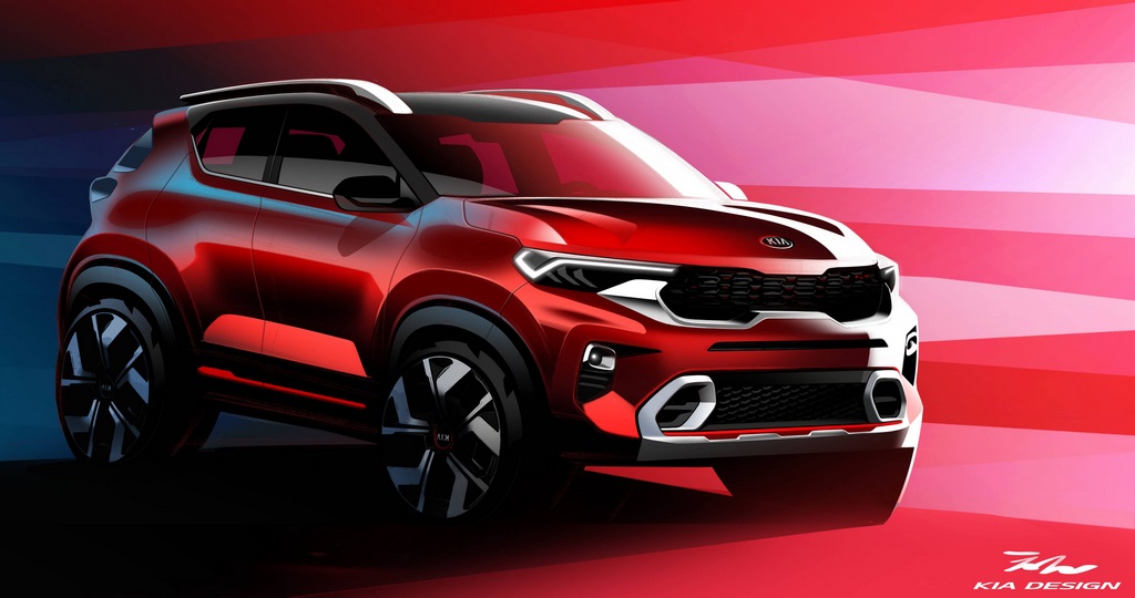 Kia Sonet Teaser Front