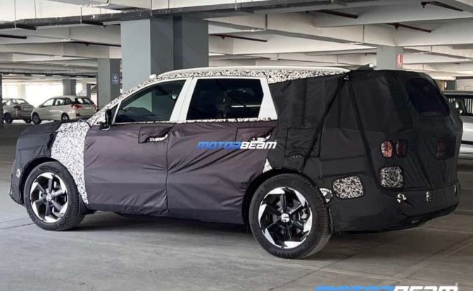 Kia Sorento Spotted India