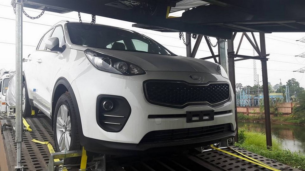 Kia Sportage Spied In India