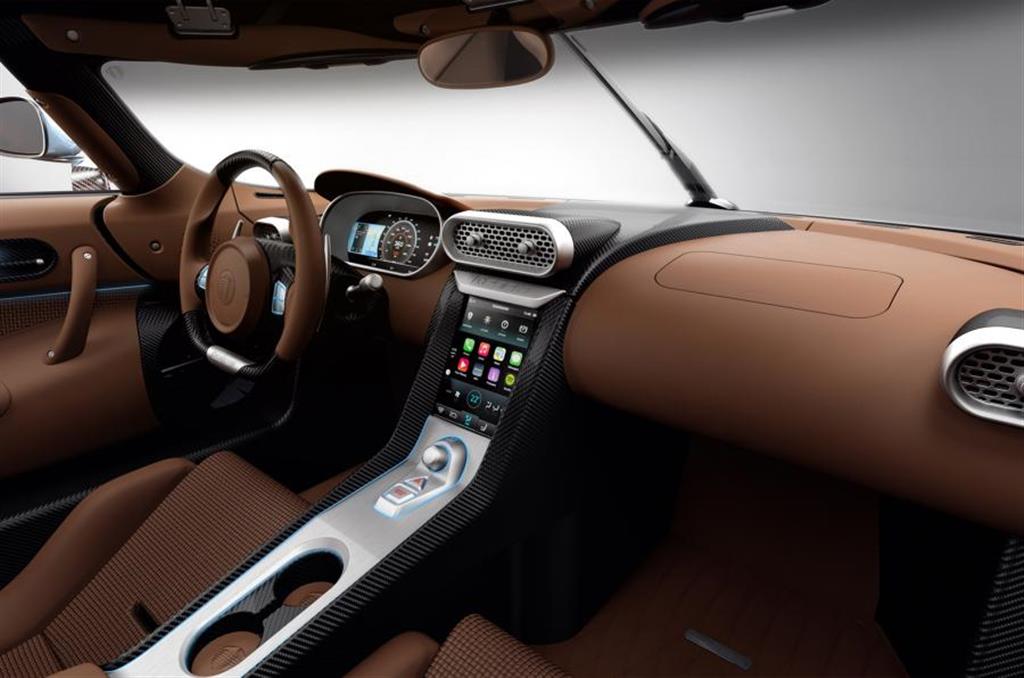 Koenigsegg Regera Hybrid Supercar Interiors