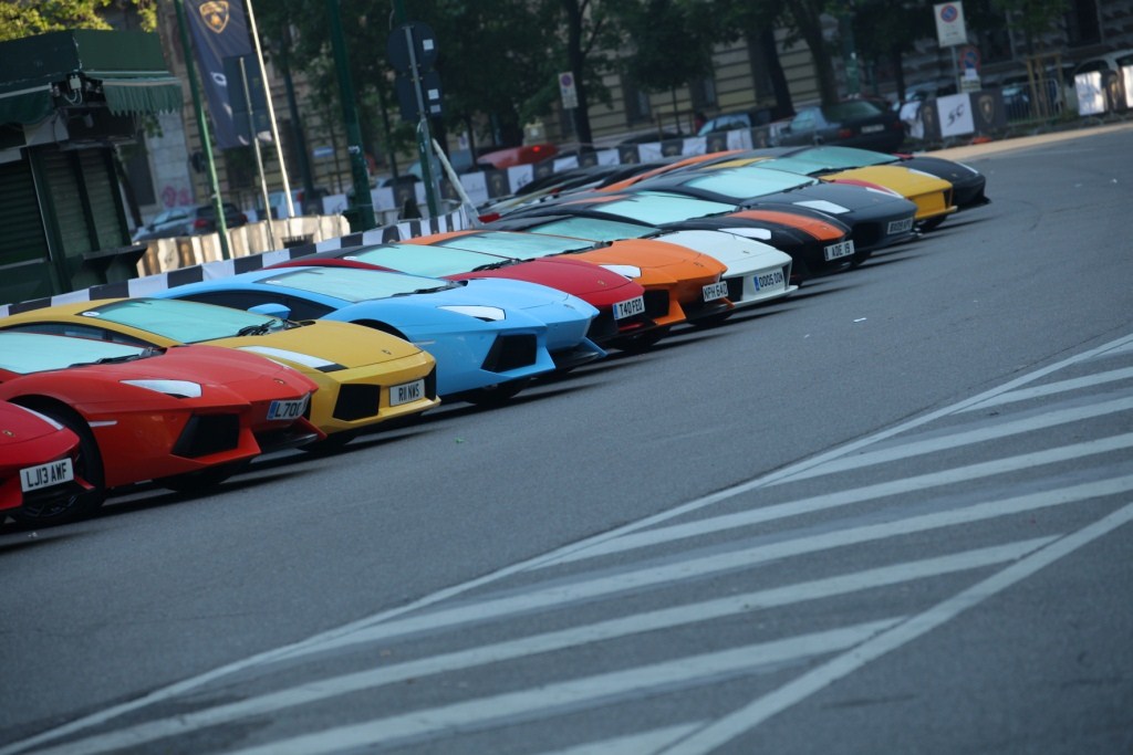 Lamborghini 50th Anniversary Lineup