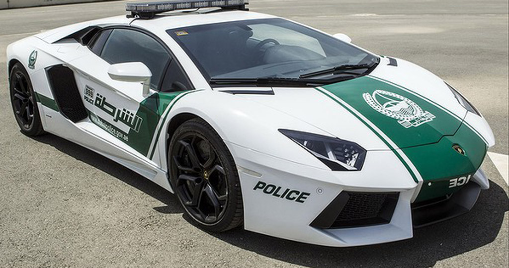 Lamborghini Aventador Dubai Police