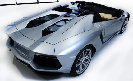 Lamborghini Aventador LP700 4 Roadster Rear Overlook
