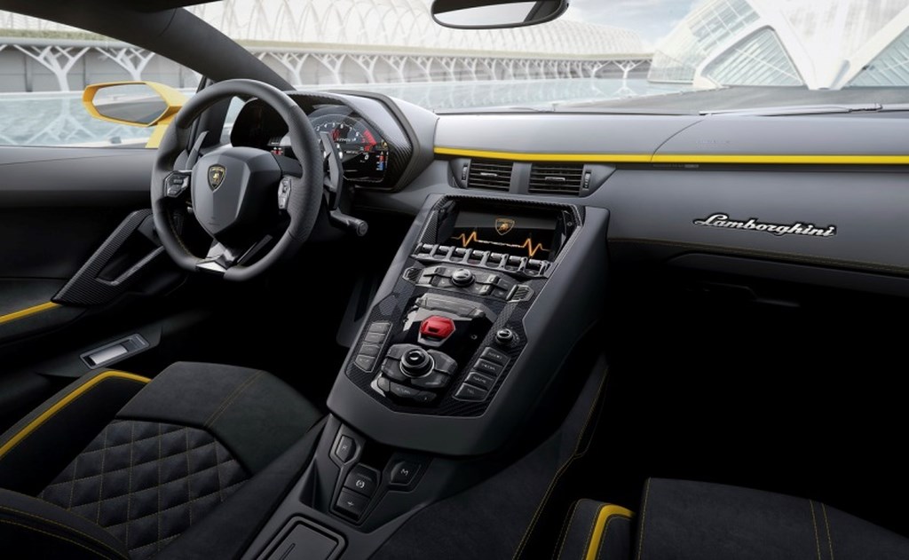 Lamborghini Aventador S Dashboard