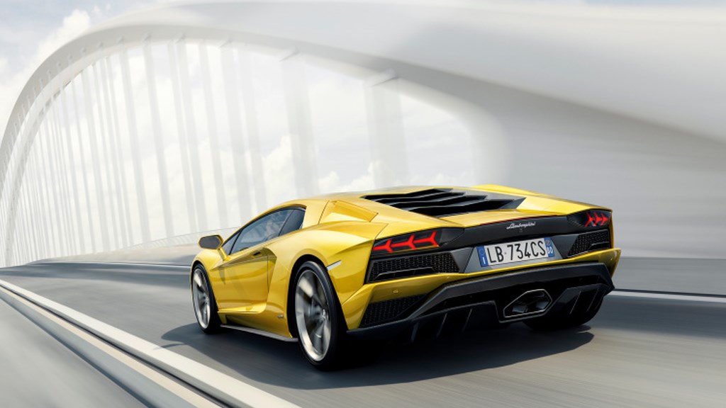 Lamborghini Aventador S Rear