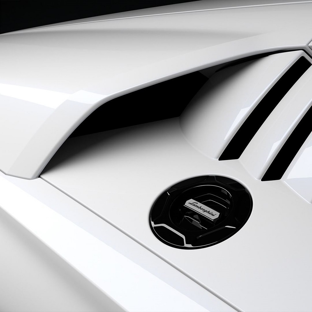 Lamborghini Countach Teaser Air Intake