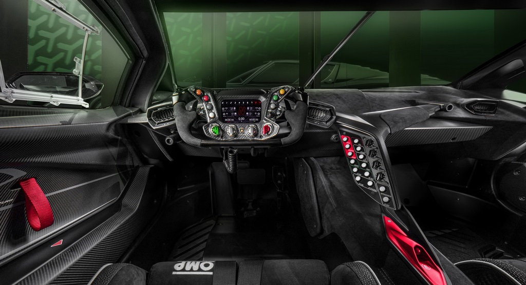 Interior of the hypercar