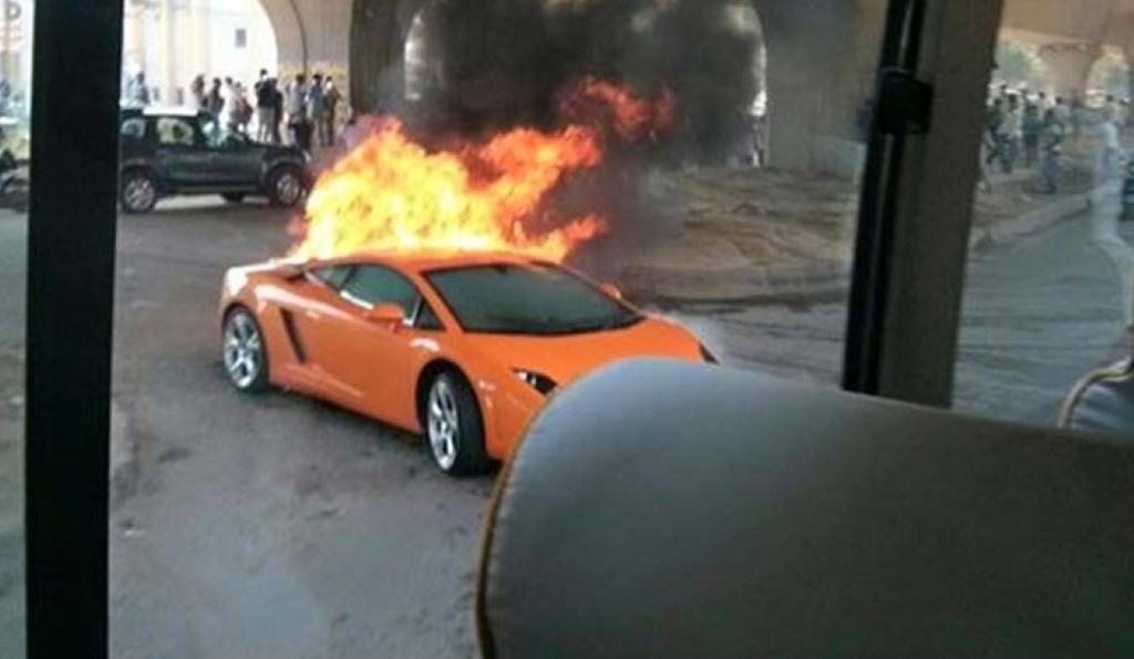Lamborghini Gallardo Fire