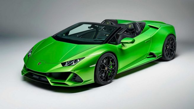 Lamborghini Huracan Evo Spyder Front