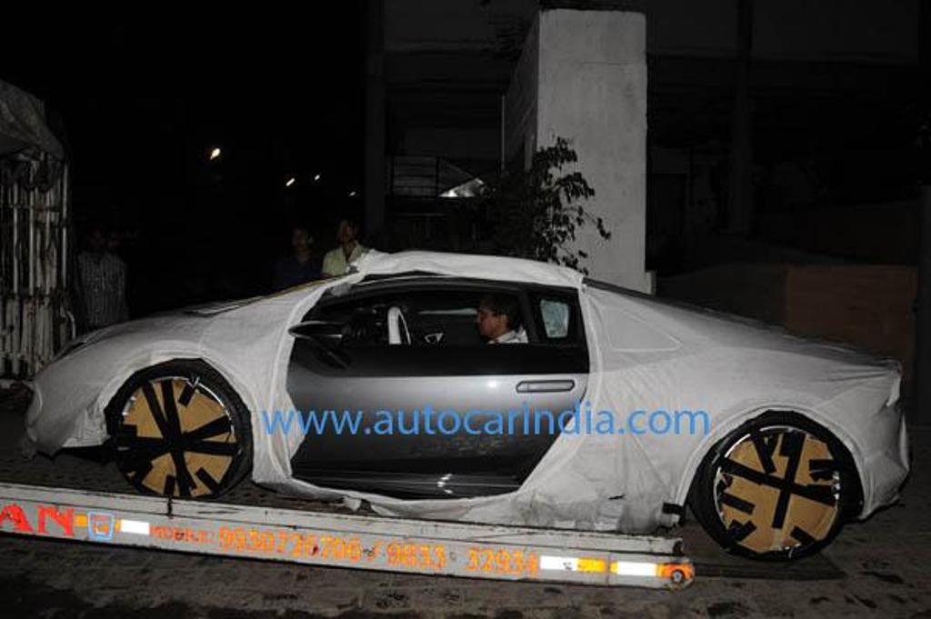 Lamborghini Huracan Spy Shot Mumbai