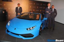 Lamborghini Huracan Spyder India Launch