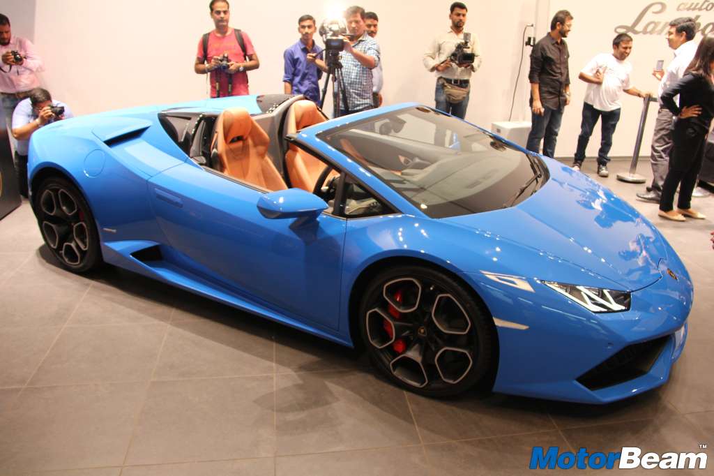 Lamborghini Huracan Spyder Side