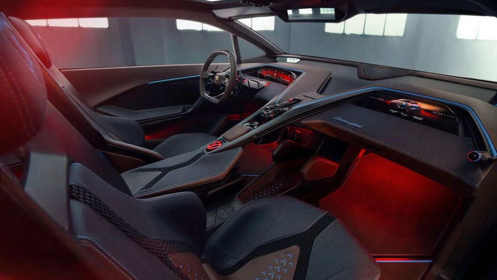 Lamborghini Lanzandor Interior